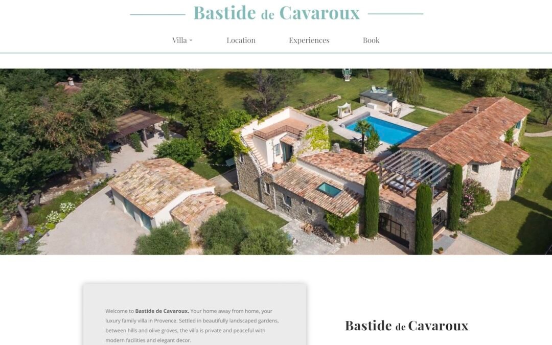 Bastide de Cavaroux – Luxury Villa Website